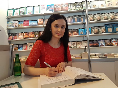 Spotkanie z Luizą Borkowska-Ziółkowską na Targach książki w Warszawie