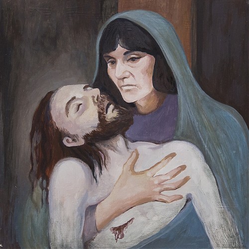 Liturgia Wielkiej Soboty z udziałem zespołu ”Sine Nomine” w parafii pod wzw. Wniebowzięcia NMP w Grabiu